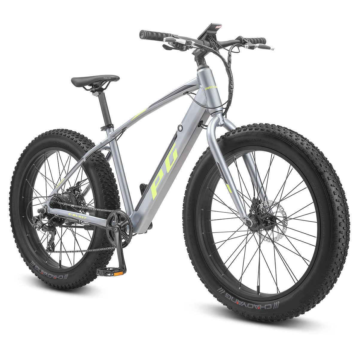 E-Blast Electric Fat Tyre Bike Silver