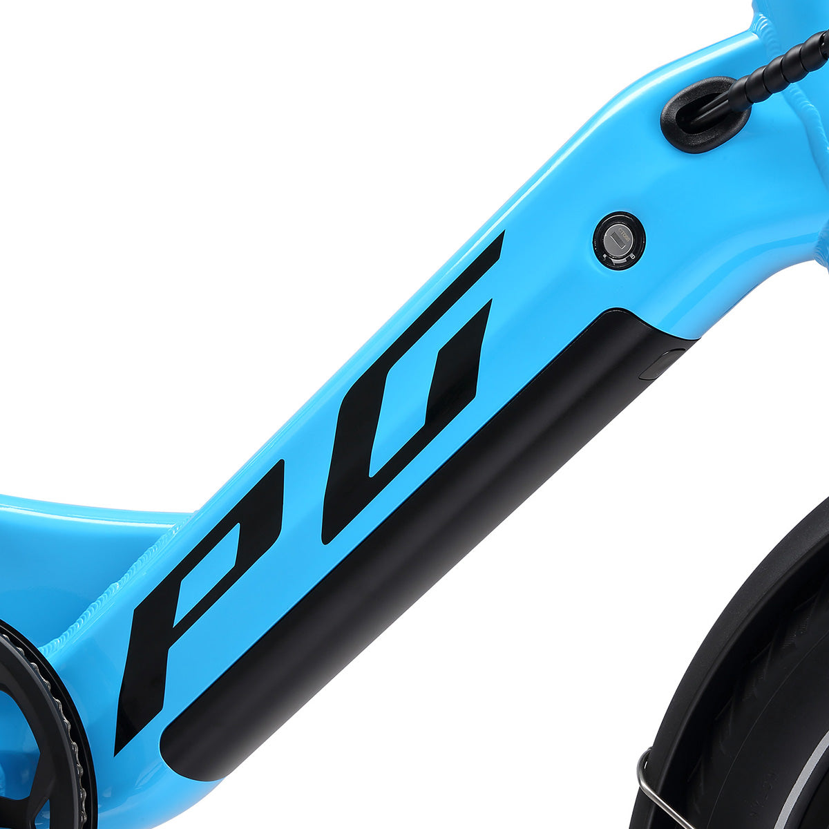 E-Moover Cargo Bike + Transporter Kit - Electric Blue