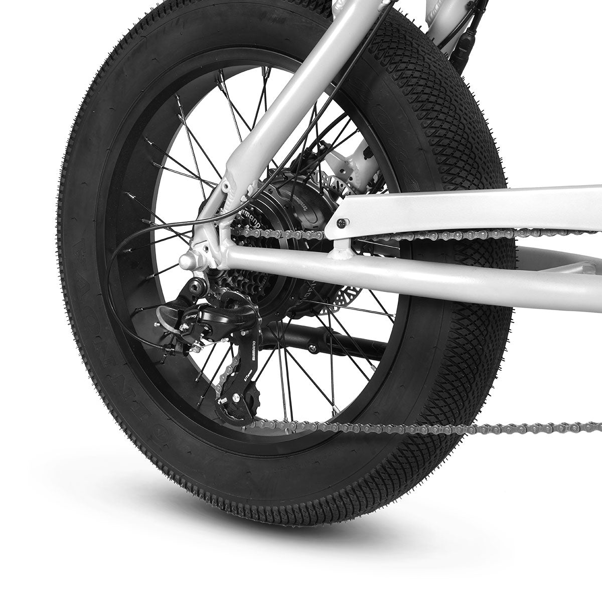 E-Raptor 20" Electric Street Bike - Cool Grey