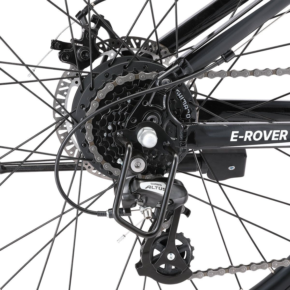 E-Rover Electric Folding MTB 26" - Gloss Black