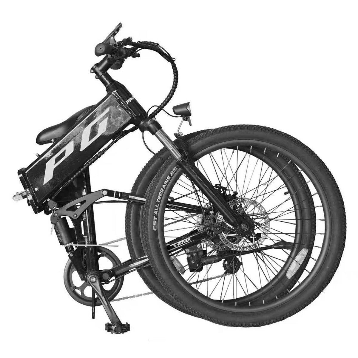 E-Rover Electric Folding MTB 26" - Gloss Black
