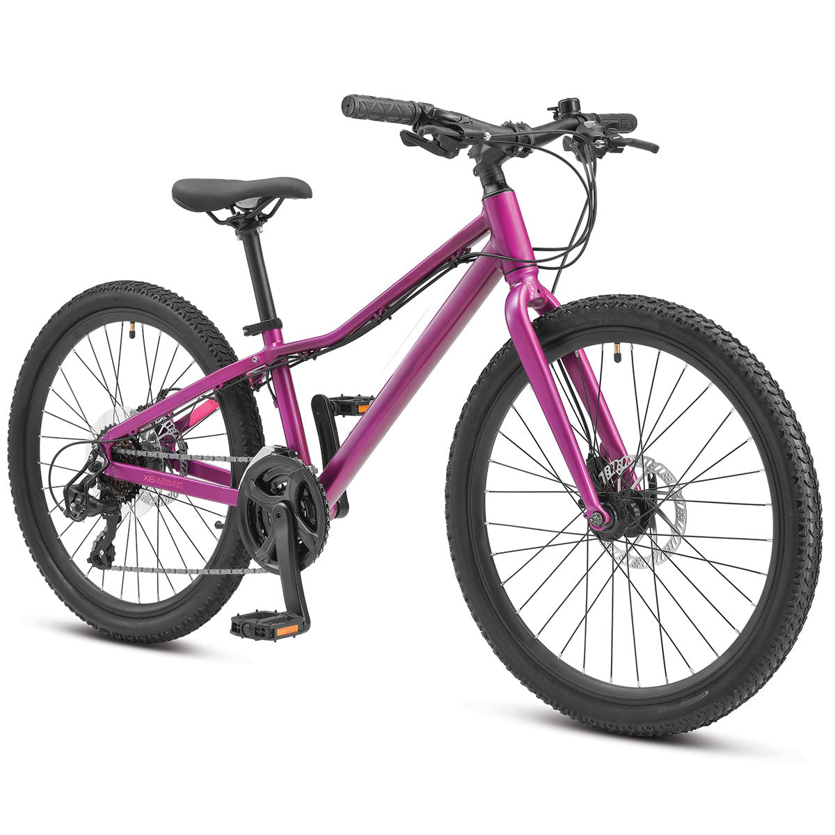 purple bikes 24 inch