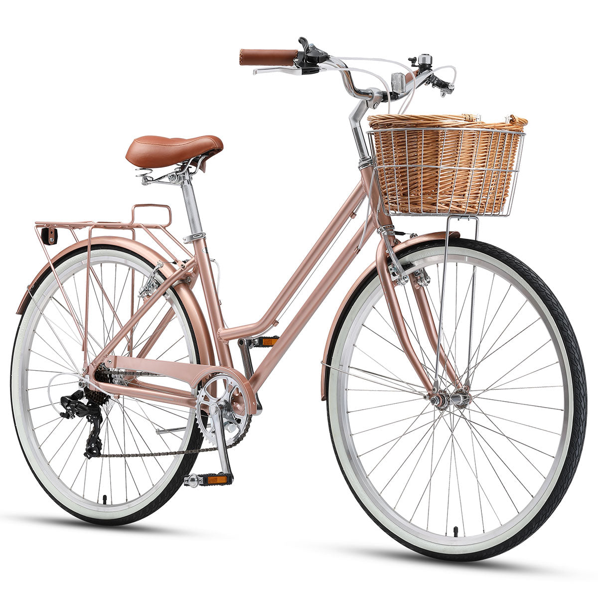 cruiser bike rose gold