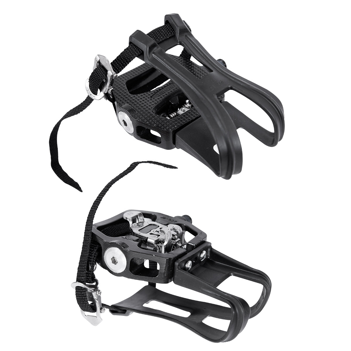 Echelon SPD Compatible Pedals with Toe Cages, Black, Reg - 通販 -  occasionalley.com