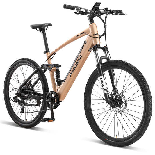 E-Trail Dual Suspension Electric Mountain Bike