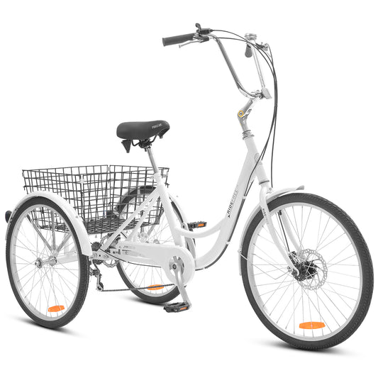 RideFree 24" Tricycle White