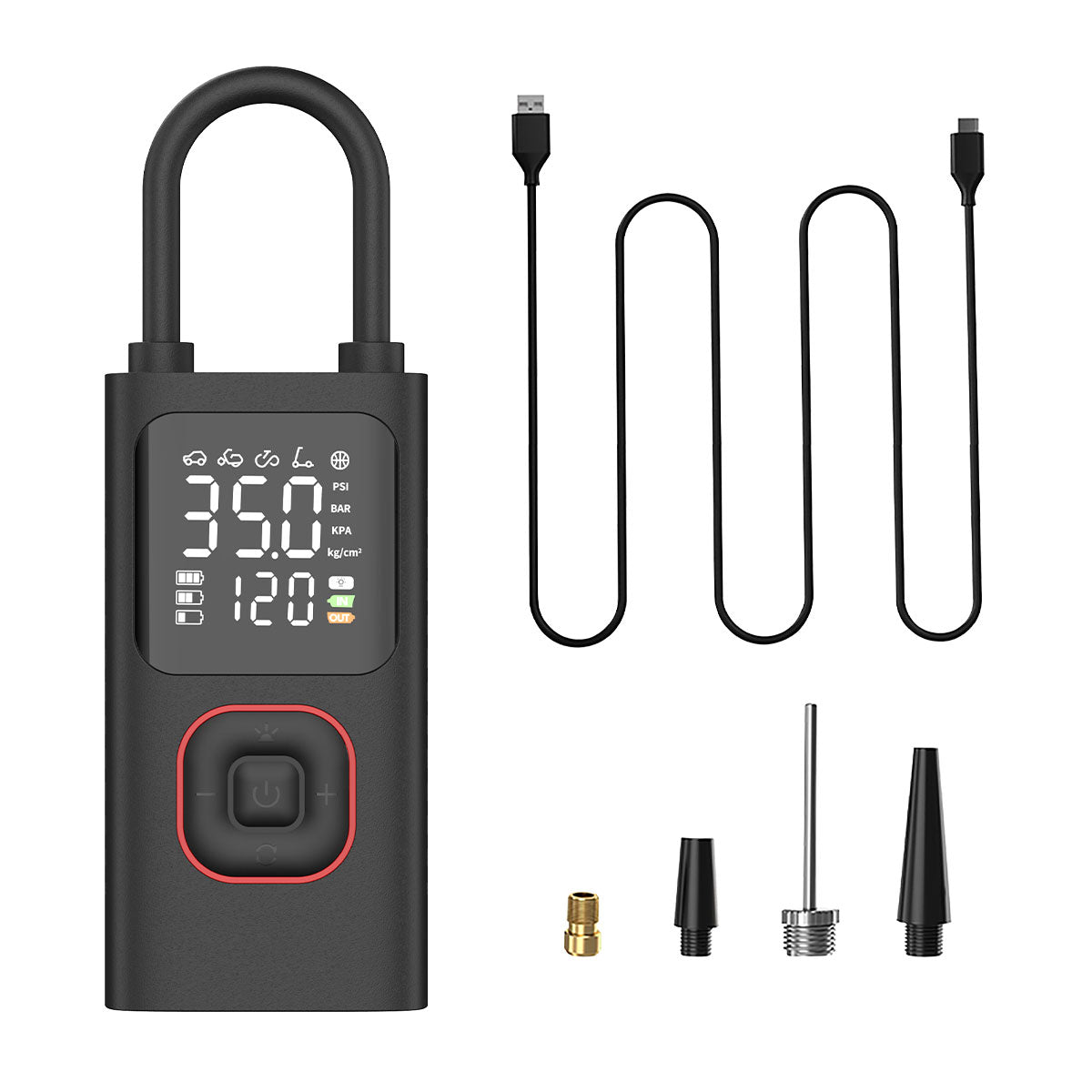 Progear High-Capacity Automatic Tyre Inflator (Cordless)