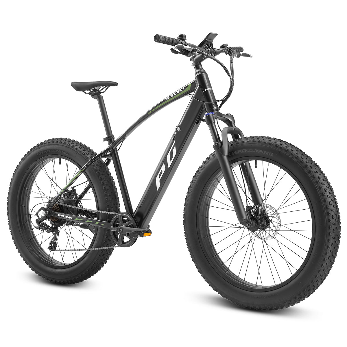 E-Blast Electric Fat Tyre Bike Black