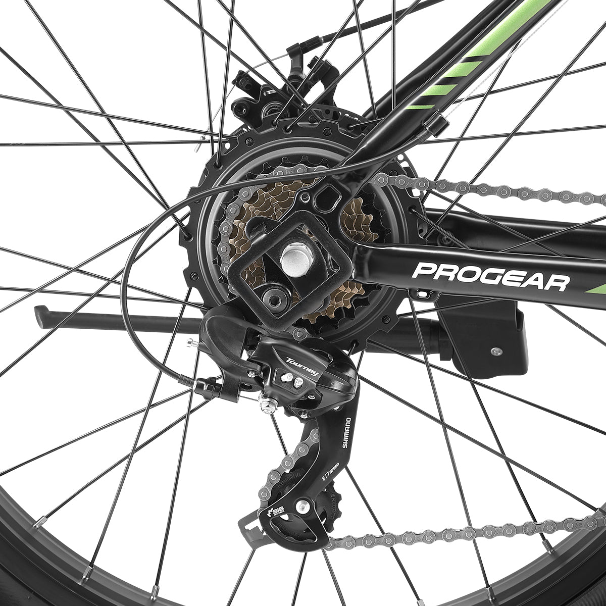 E-Blast Electric Fat Tyre Bike Black