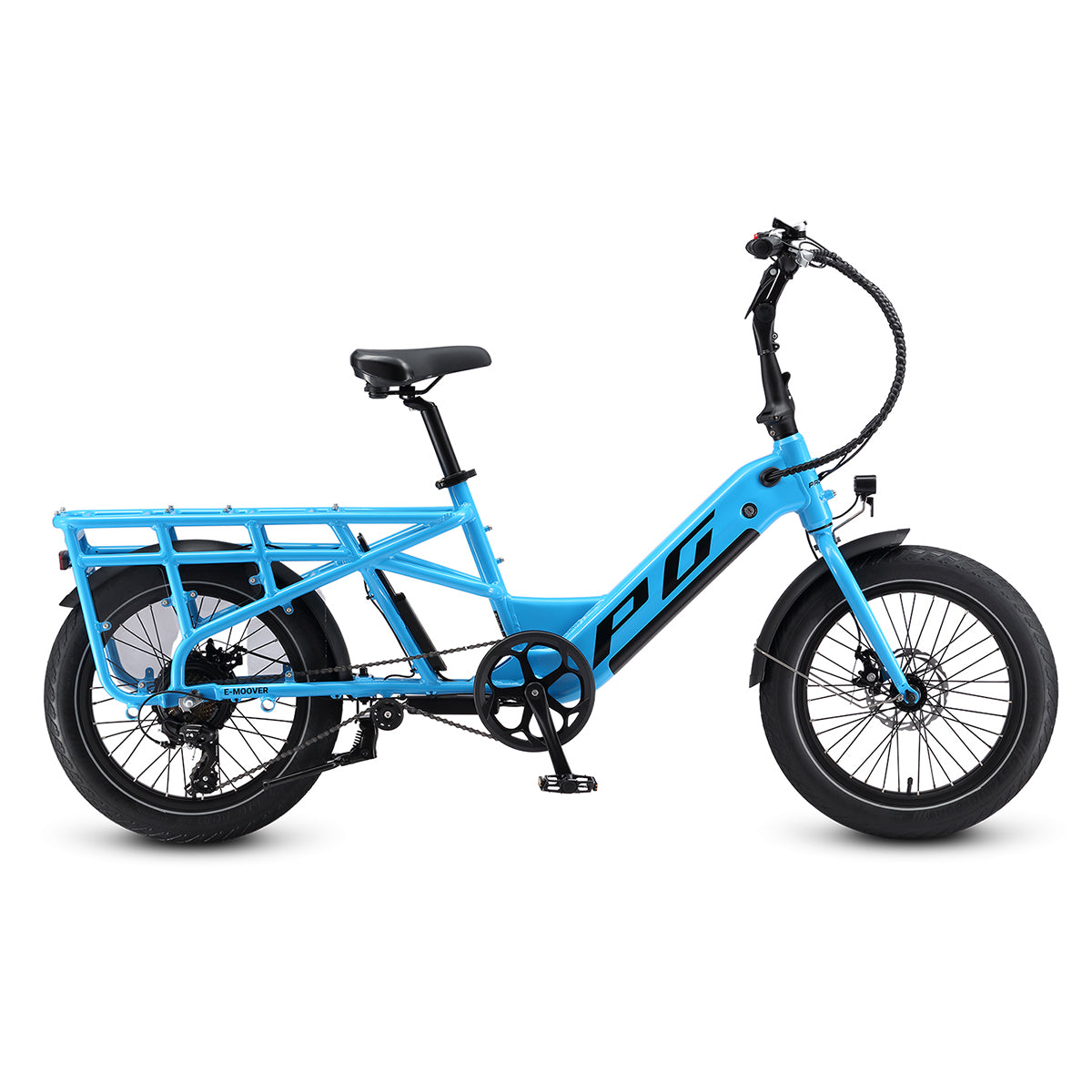 E-Moover Cargo Bike - Electric Blue