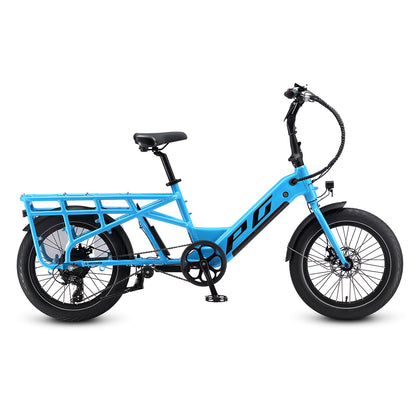 E-Moover Cargo Bike - Electric Blue