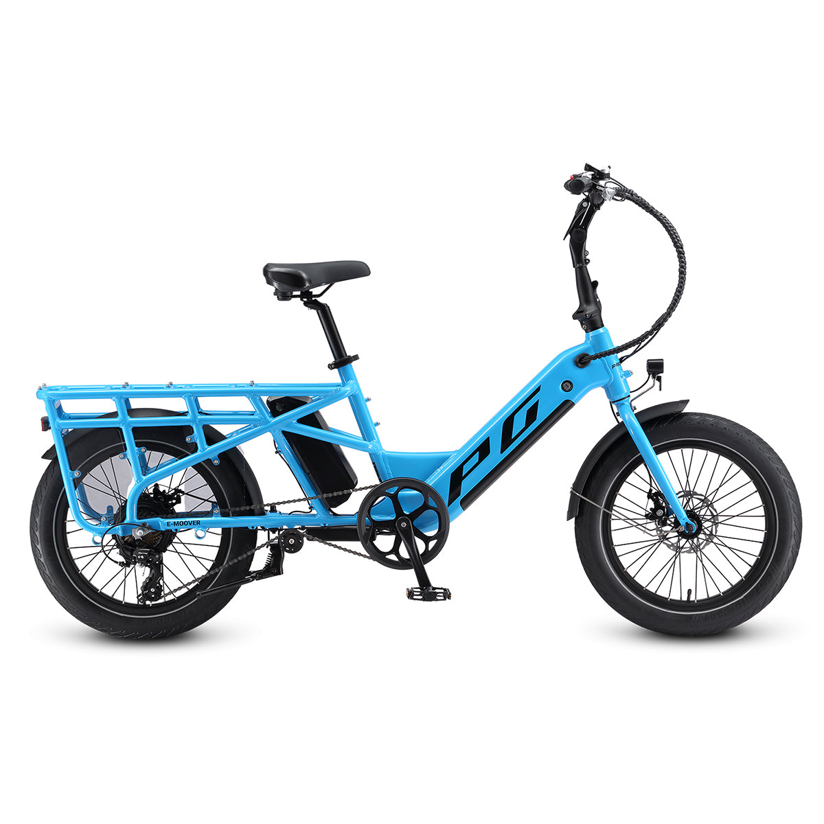 E-Moover Cargo Bike - Electric Blue