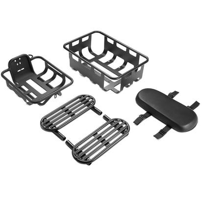 E-Moover E-Cargo Bike + Accessory Kit - Electric Blue