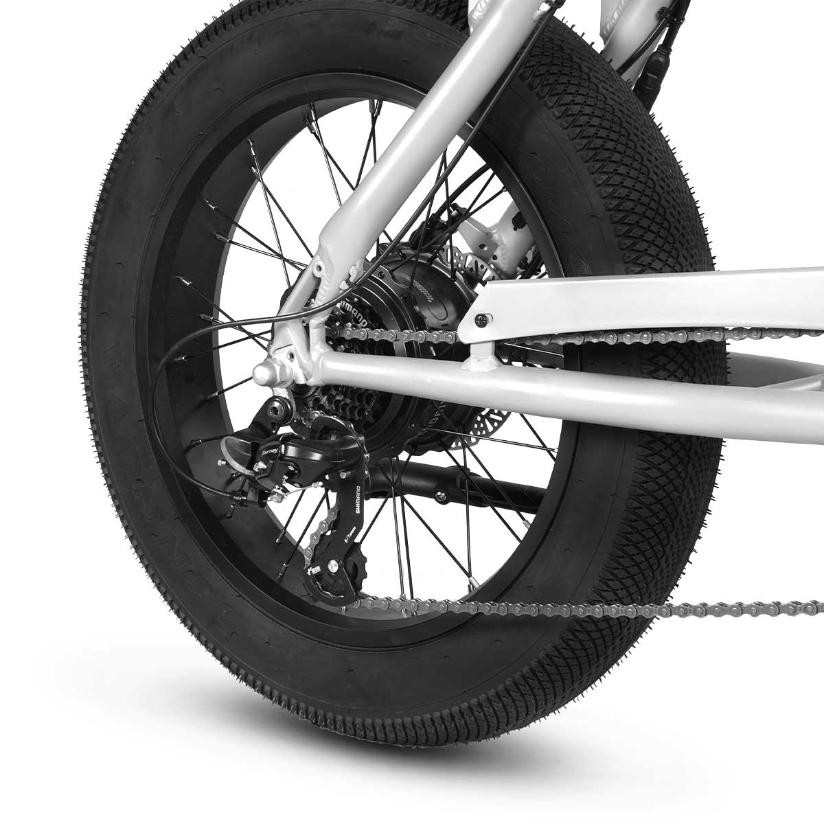 E-Raptor 20" Electric Street Bike - Cool Grey (250w)