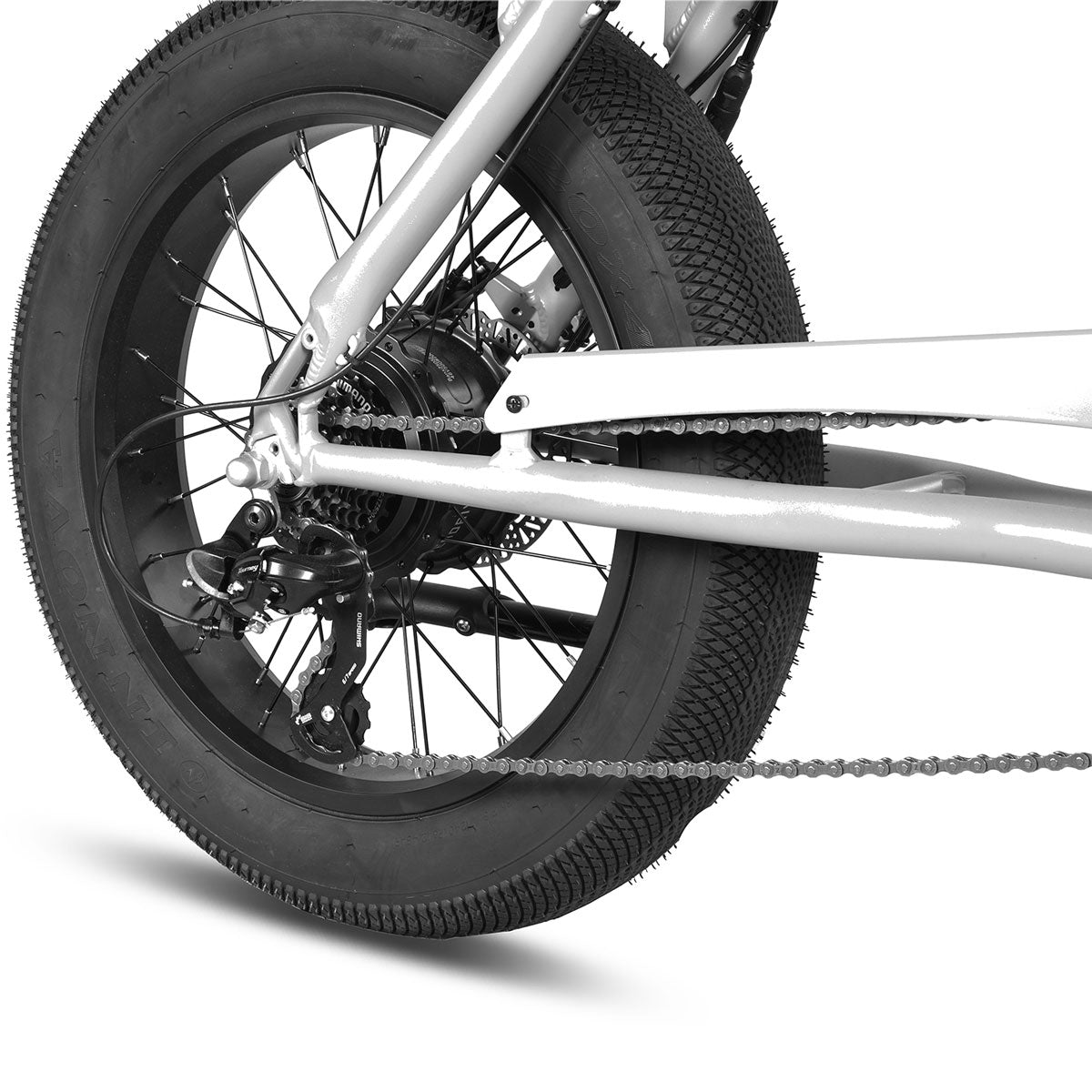 Progear E-Raptor 20" Electric Street Bike - Matte Black + Throttle