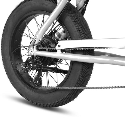 Progear E-Raptor 20" Electric Street Bike - Matte Black + Throttle