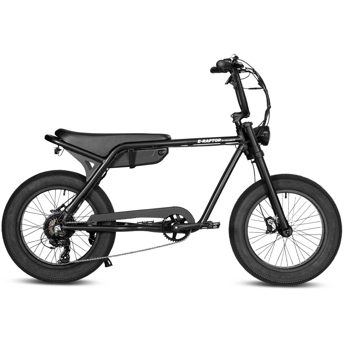E-Raptor 20" Electric Street Bike - Matte Black (250w)