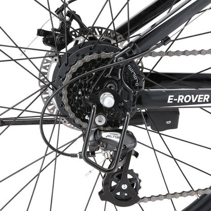 E-Rover Electric Folding MTB 26" - Gloss Black