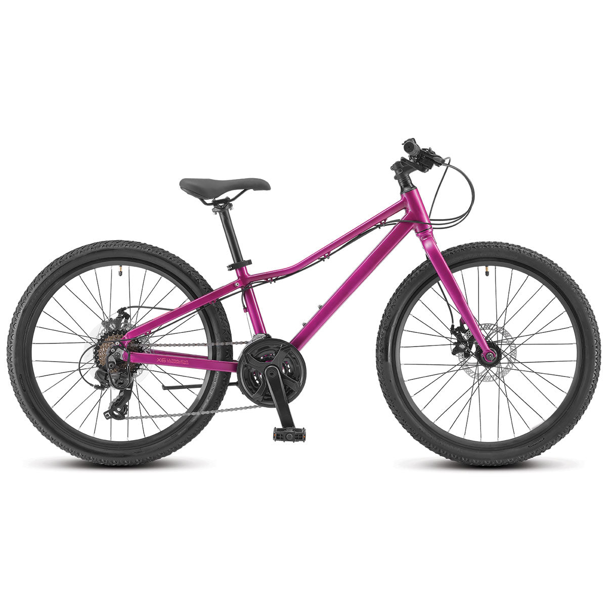 purple bikes 24 inch