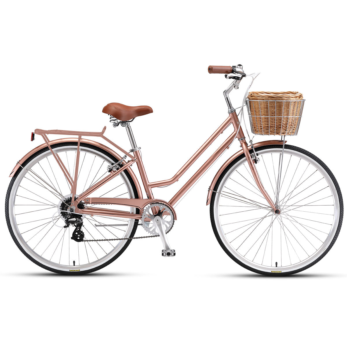 cruiser bike rose gold
