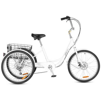 RIDEFREE 24" TRICYCLE White