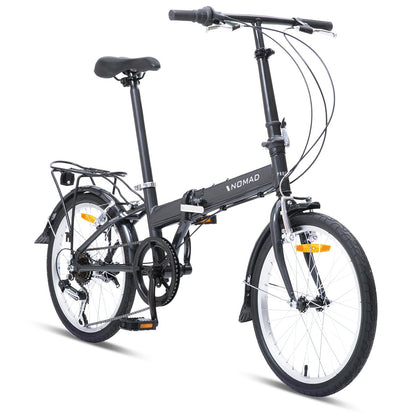 Nomad Folding Commuter Bike Grey