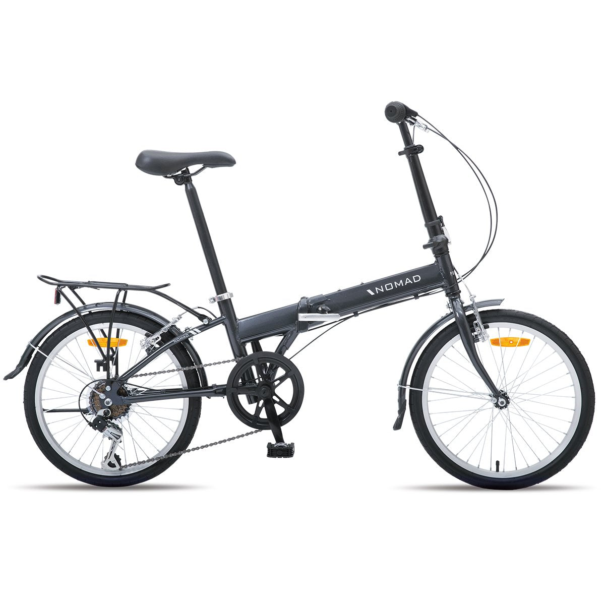 Nomad Folding Commuter Bike Grey