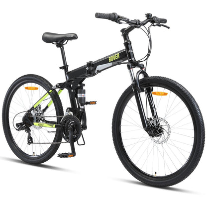 ROVER Folding Mountain Bike Black