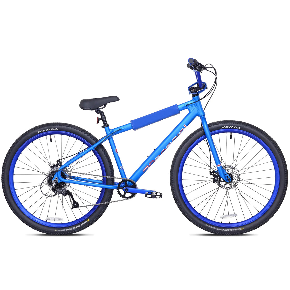 All-Rounder Multi-Speed Cruiser BMX Bike 29" Blue