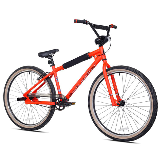 Street Adult Cruiser BMX Bike Single Speed 27.5" Orange