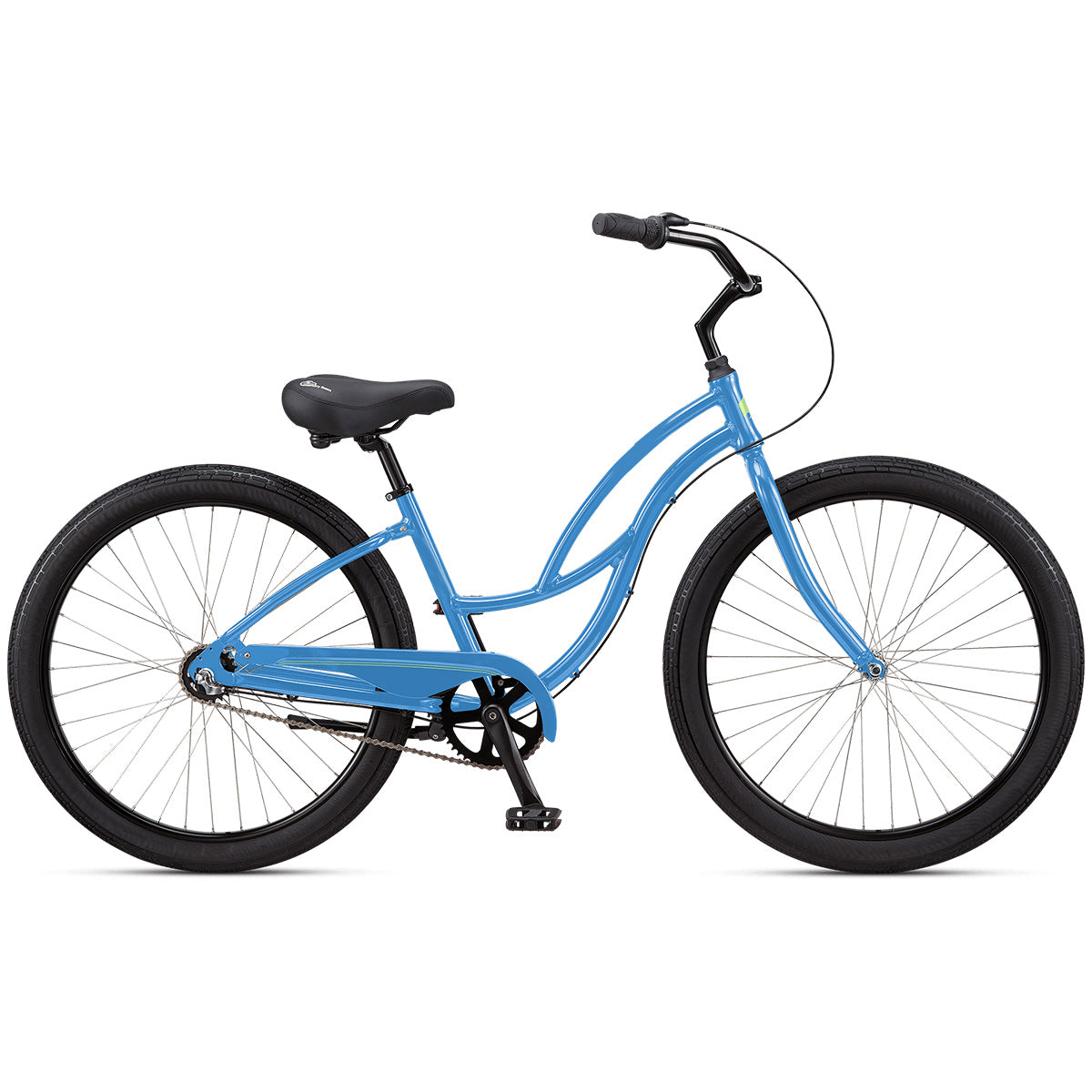 Comfort Coaster EA3 Low-Step Through Cruiser Bike Blue (Large, 17")