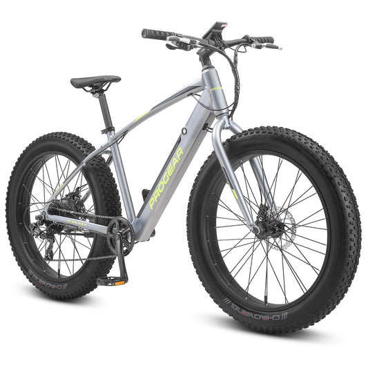 E-Blast Electric Fat Tyre Bike Silver