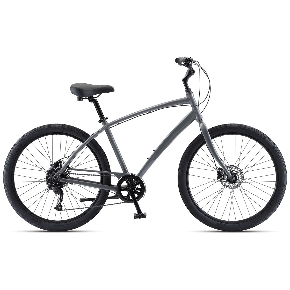 Comfort Street HD Hybrid Cruiser Bike Dark Grey (Medium, 17")