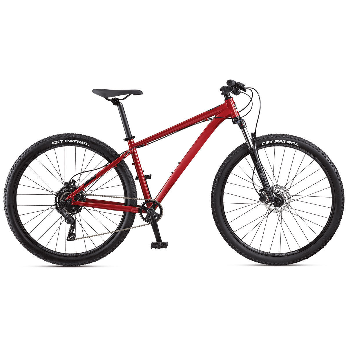 Breakout DR Hardtail Mountain Bike Dark Red (X Large, 21")