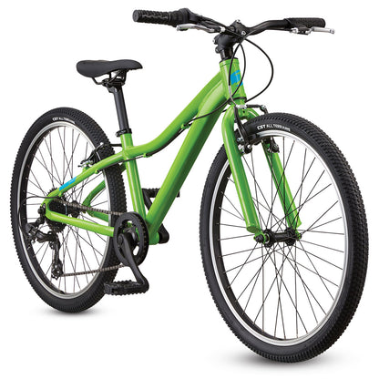 Featherlight 24" Kids Hardtail Mountain Bike - Green