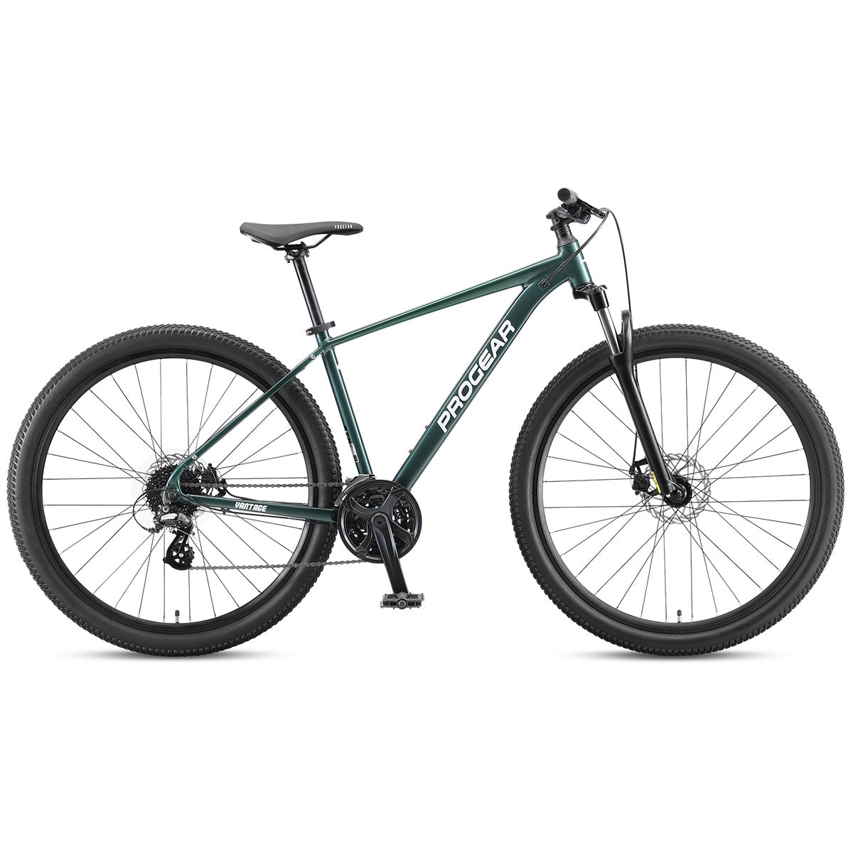 Vantage Hardtail Mountain Bike in British Racing Green