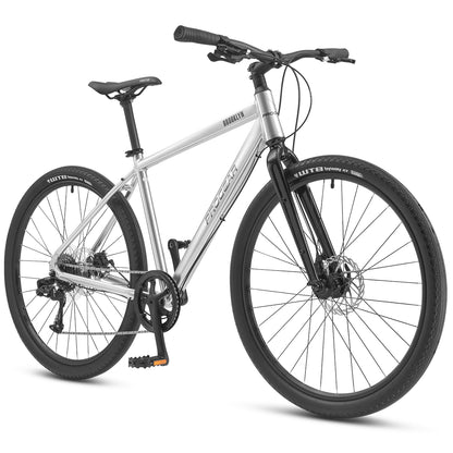 Brooklyn Hybrid Bike Stainless Silver